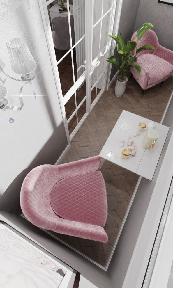 Проект квартиры в стиле современная классика