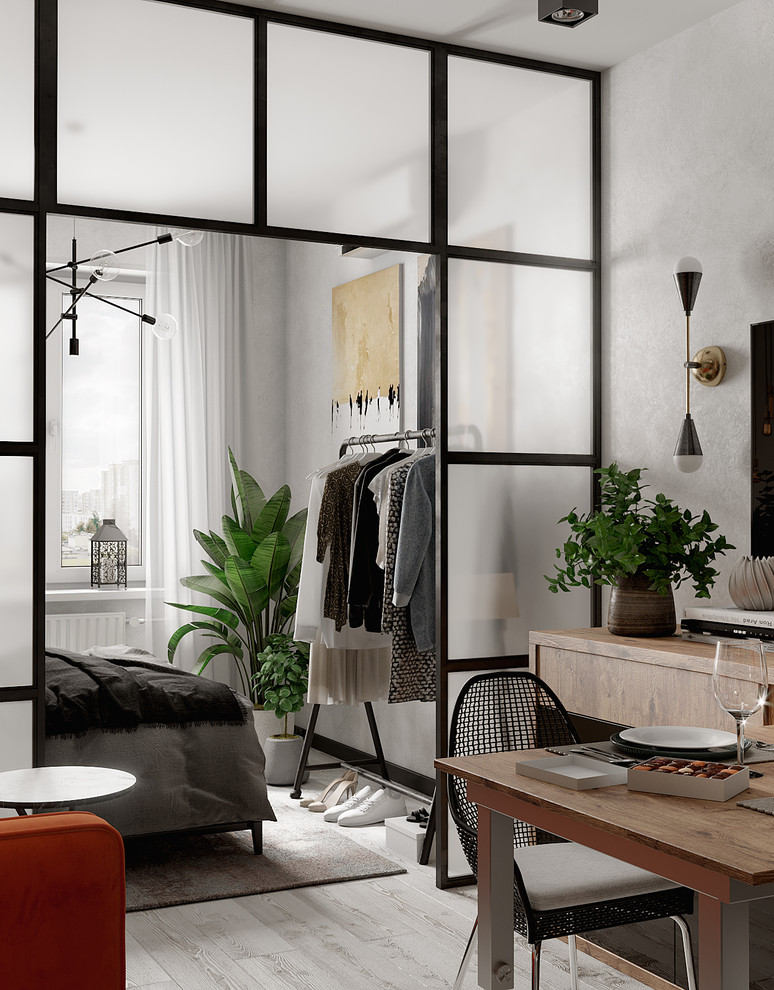 Уютный loft для маленькой квартиры-студии.