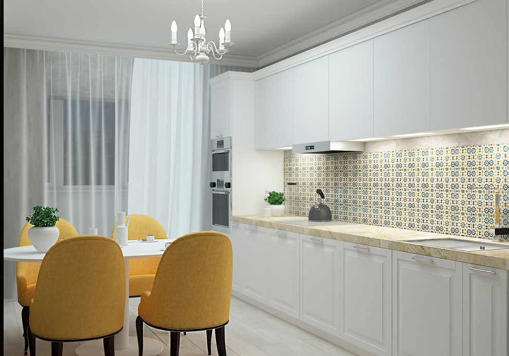 Квартира с элементами неоклассики