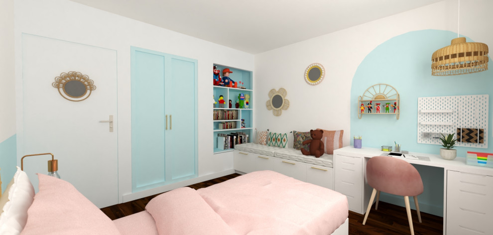 Aménagement d'intérieur - Maison - Chambres enfants et salle de bain