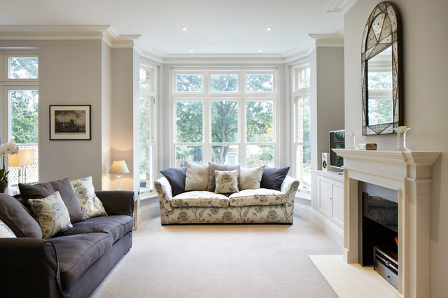 Kingston upon Thames, Surrey victorian-living-room