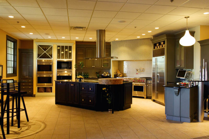 Inspiration for a huge transitional kitchen remodel in Indianapolis