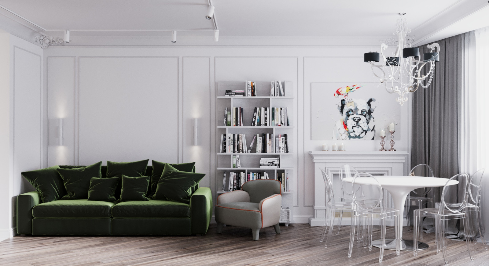 2-х комнатная квартира для молодой пары