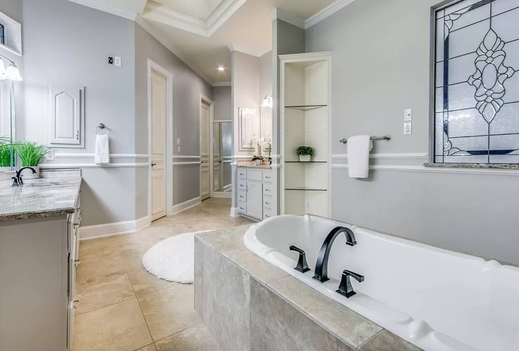 Before Master Bathroom Remodel