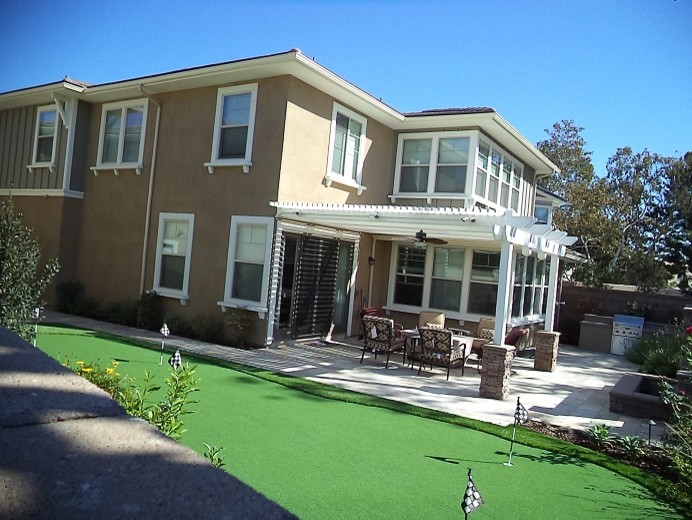 Inspiration for a mediterranean exterior home remodel in Orange County