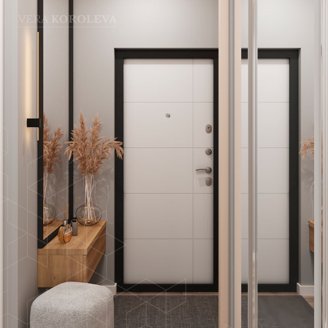 Дизайн-проект двухкомнатной квартиры в современном стиле