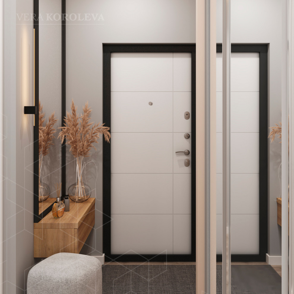 Дизайн-проект двухкомнатной квартиры в современном стиле