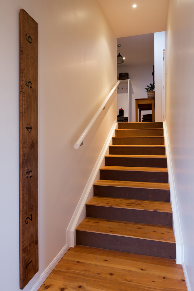 This is an example of a transitional staircase in Auckland.