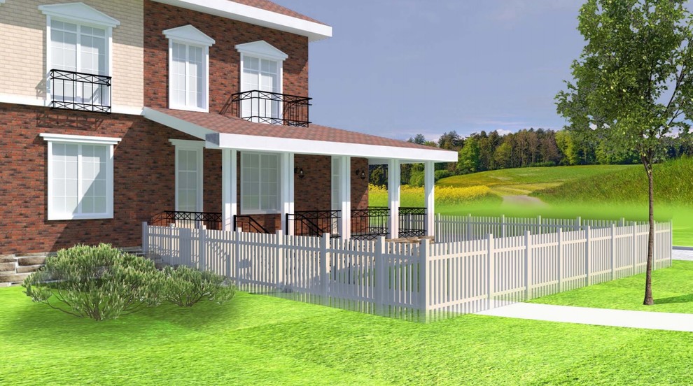 Таунхаус 190 кв.м, Пристройка веранды 70 кв.м