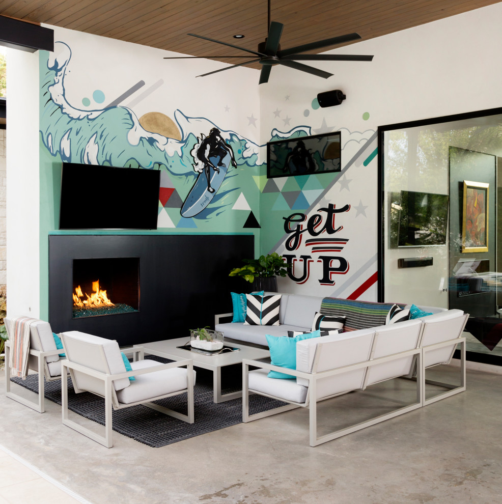 Park Hills Residence - Contemporary - Patio - Austin - by ALIGN Austin ...