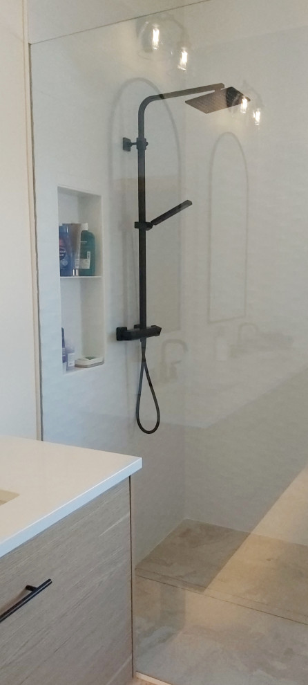 Commercial Space becomes Residential - Ensuite bath