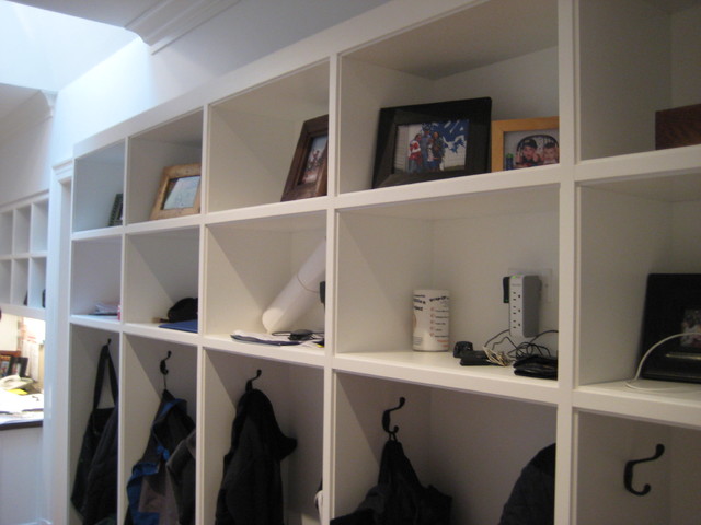 mud room addition traditional-hall