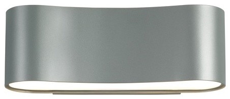 Corso Two Light Wall Sconce in Satin Silver