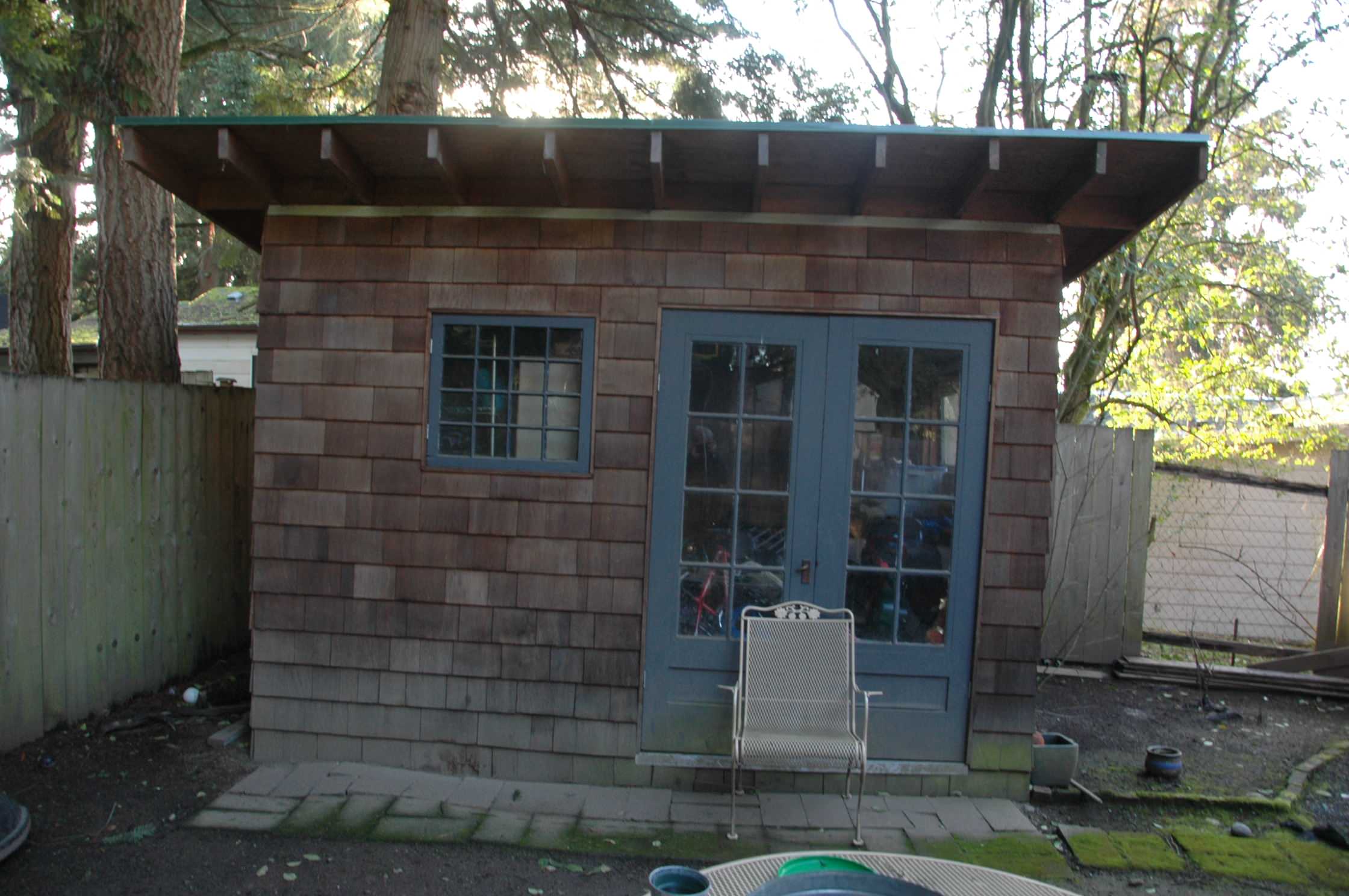 North Seattle Residence - existing shed