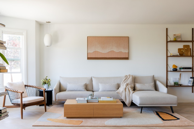 Potrero Hill House & Studio skandinavisk-dagligstue