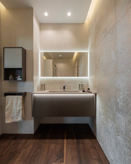 DOUBLE HEIGHT moderne-salle-de-bain