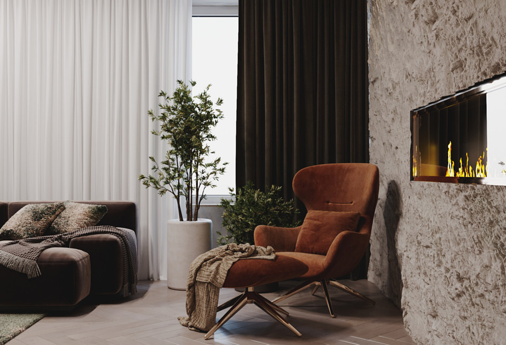 Дизайн проект апартаментов Аура