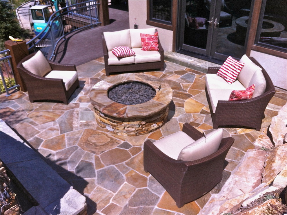 Inspiration for an eclectic patio in Salt Lake City.