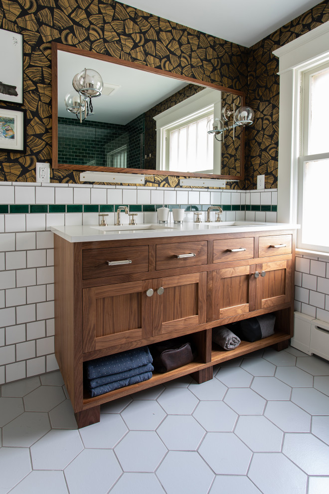 Hygge & West - Transitional - Bathroom - Minneapolis - by ...