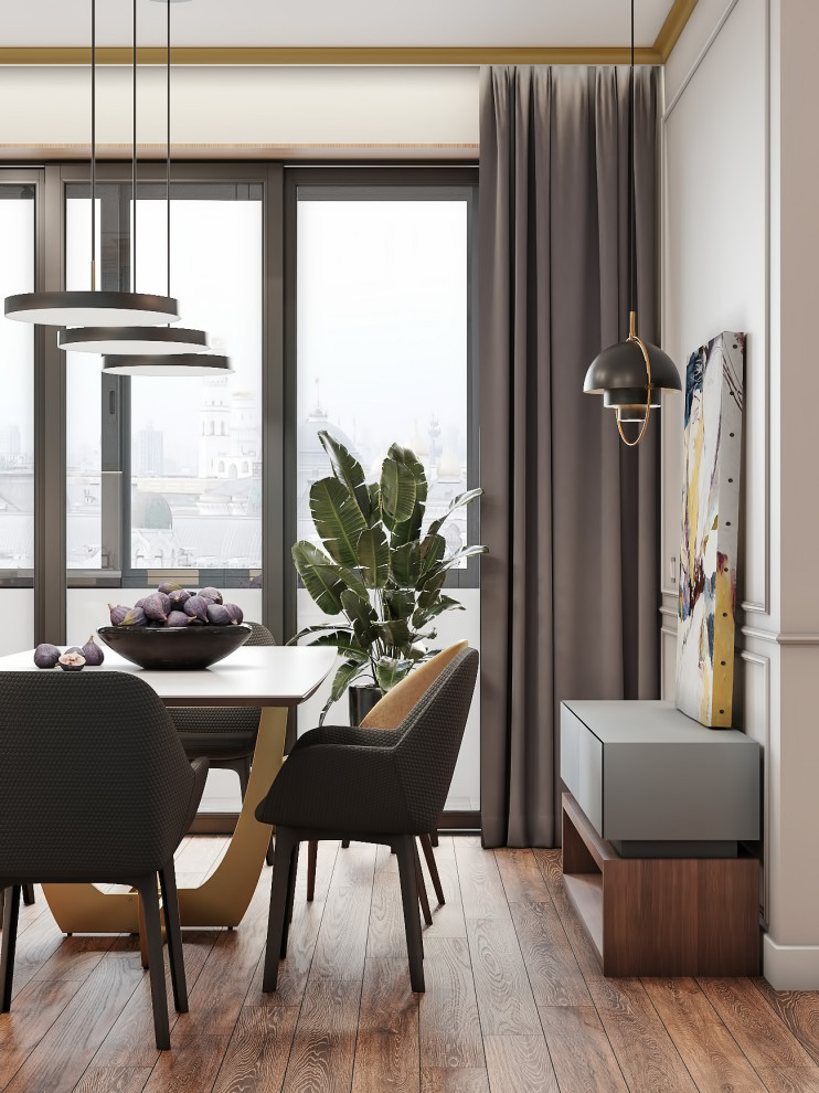 Кухня-гостиная проект "Вкус инжира"