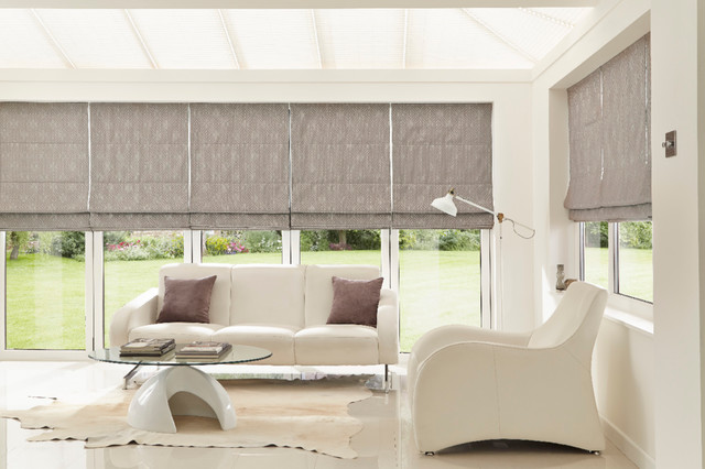Conservatory Blinds And Interiors Contemporary Sunroom