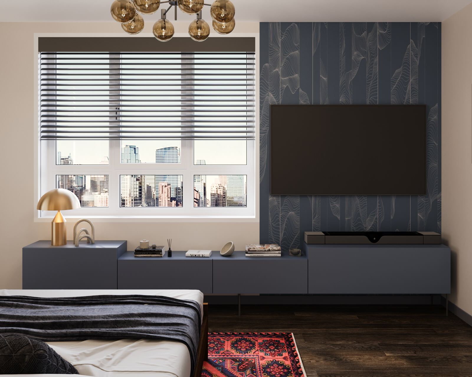 Колоритная квартира для супружеской пары