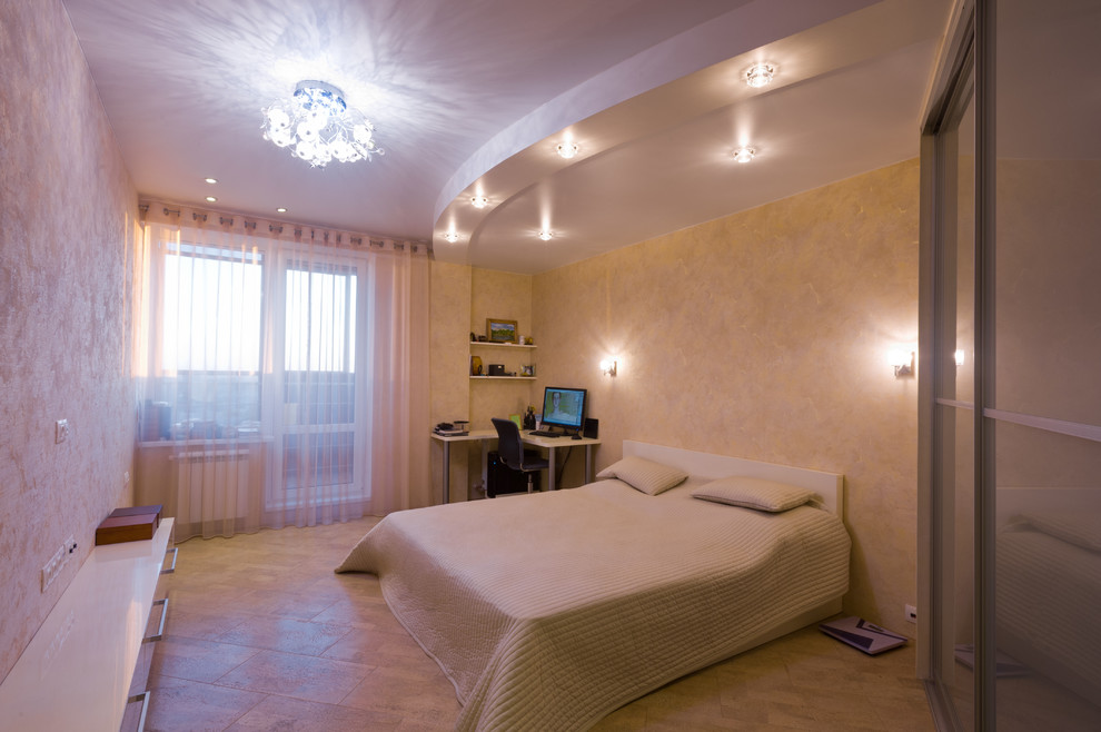 Потолок и освещение для спальни