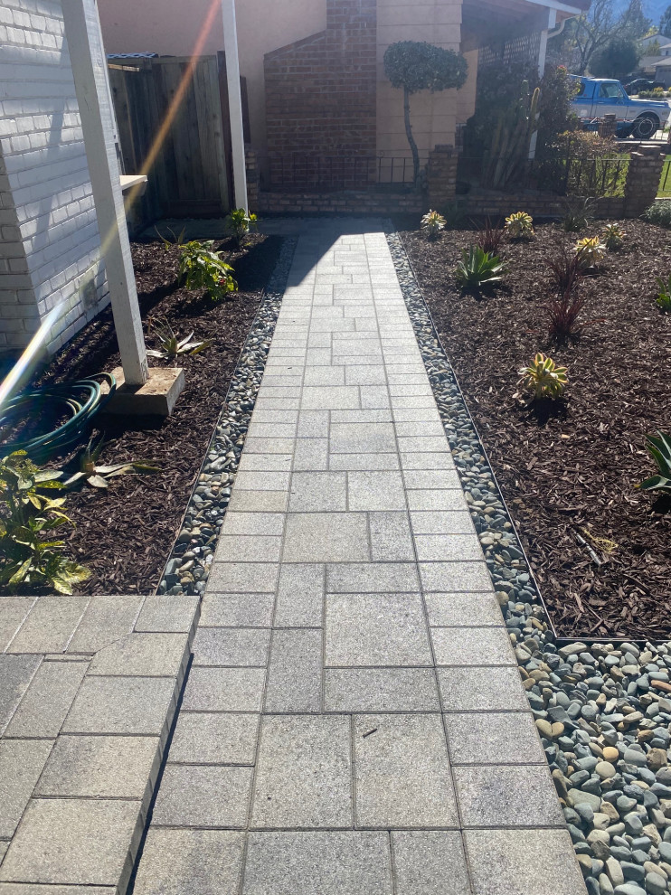 Front Yard & Driveway Installation