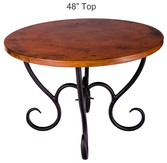 Milan Dining Table With 48" Round Top