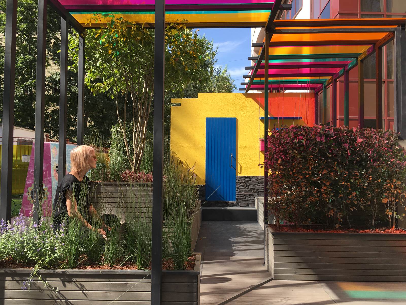 Внутренний дворик. Номинация Малый сад "Цветочный джем"