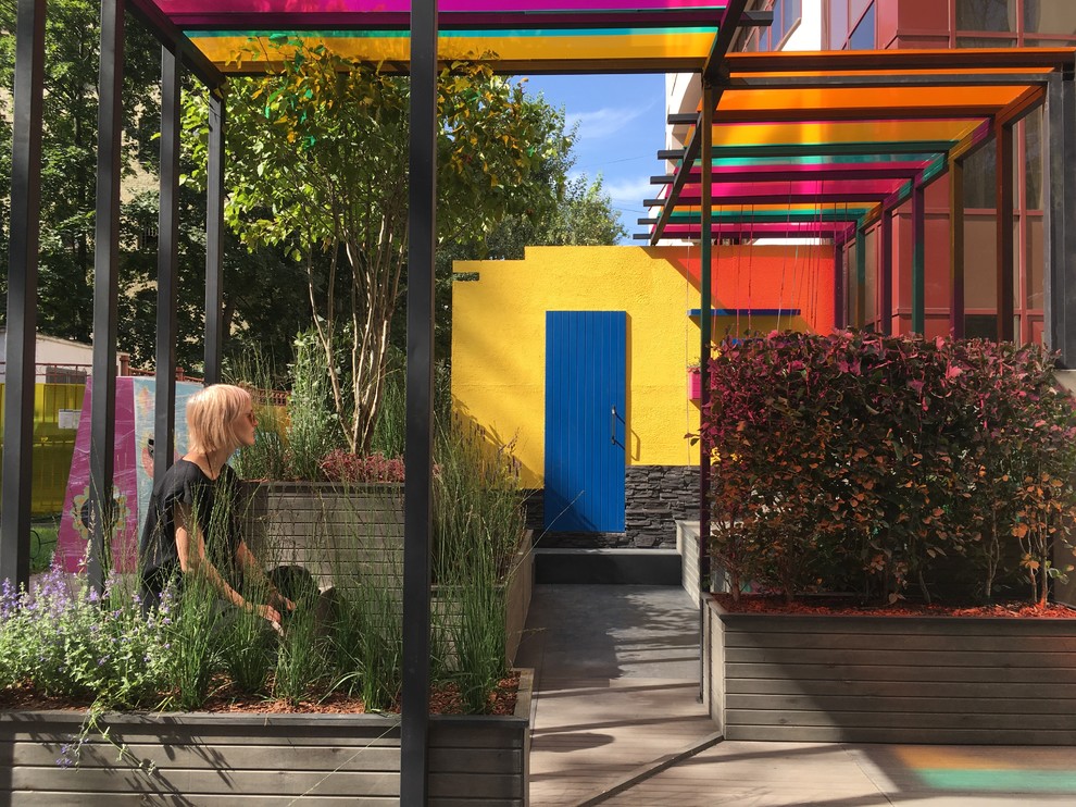 Внутренний дворик. Номинация Малый сад "Цветочный джем"