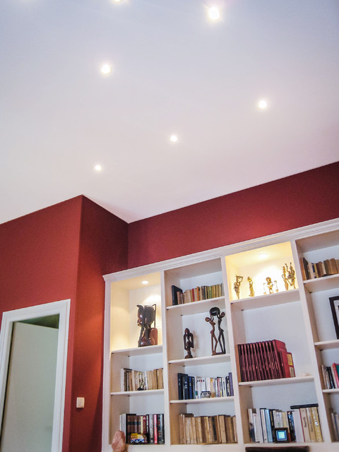 Architecture et Feng Shui transitional-living-room