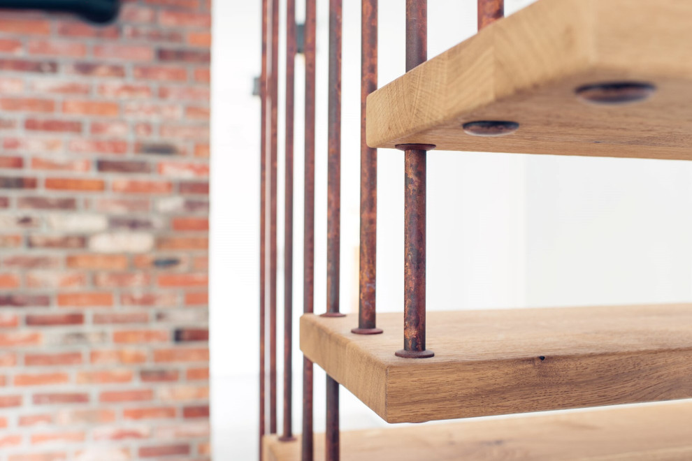 Лестница в стиле лофт