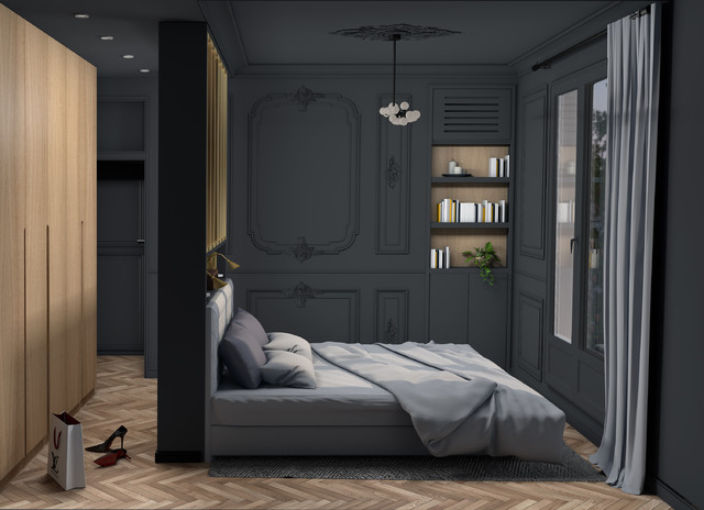 Perspective transitional-rendering