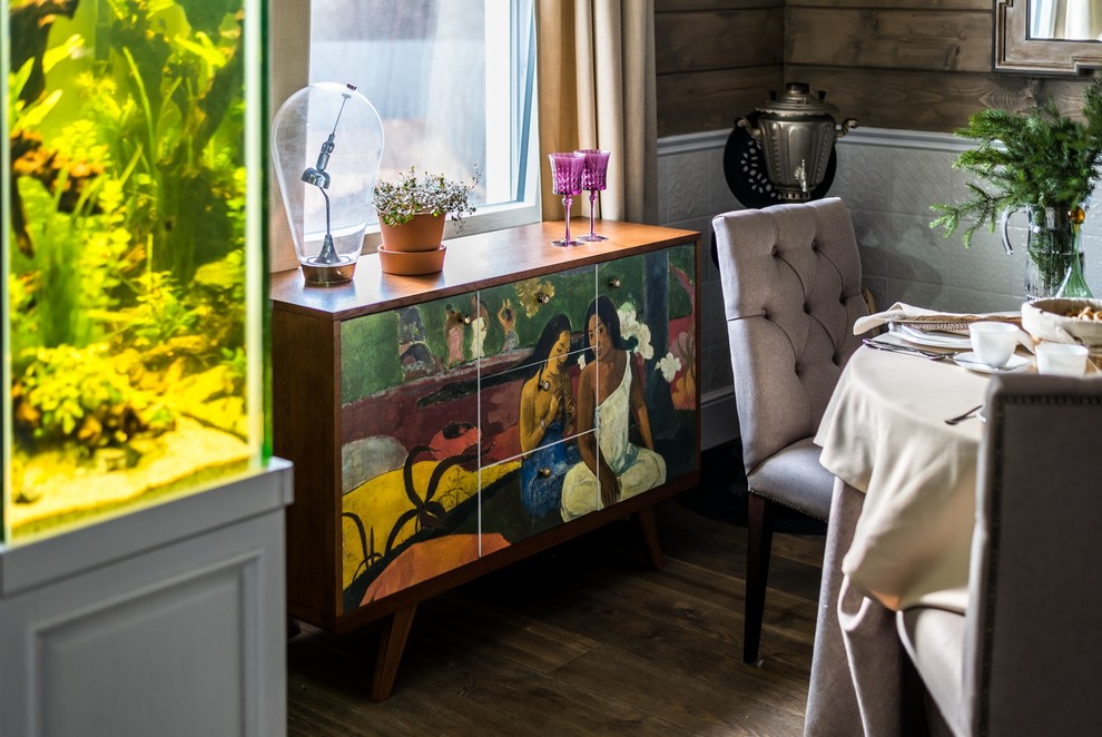 Дачная гостиная с лежанкой