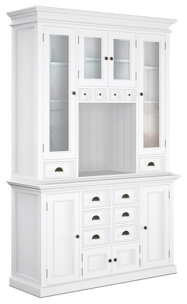 Halifax Kitchen Hutch Unit Contemporary Furniture by Nova Solo