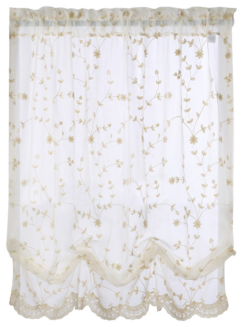 Grandeur Balloon Shade Contemporary Curtains By Commonwealth
