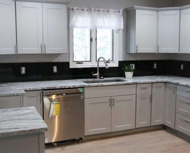 New Viscount White Granite Countertops Home Ready For Resale Kitchen Other by French