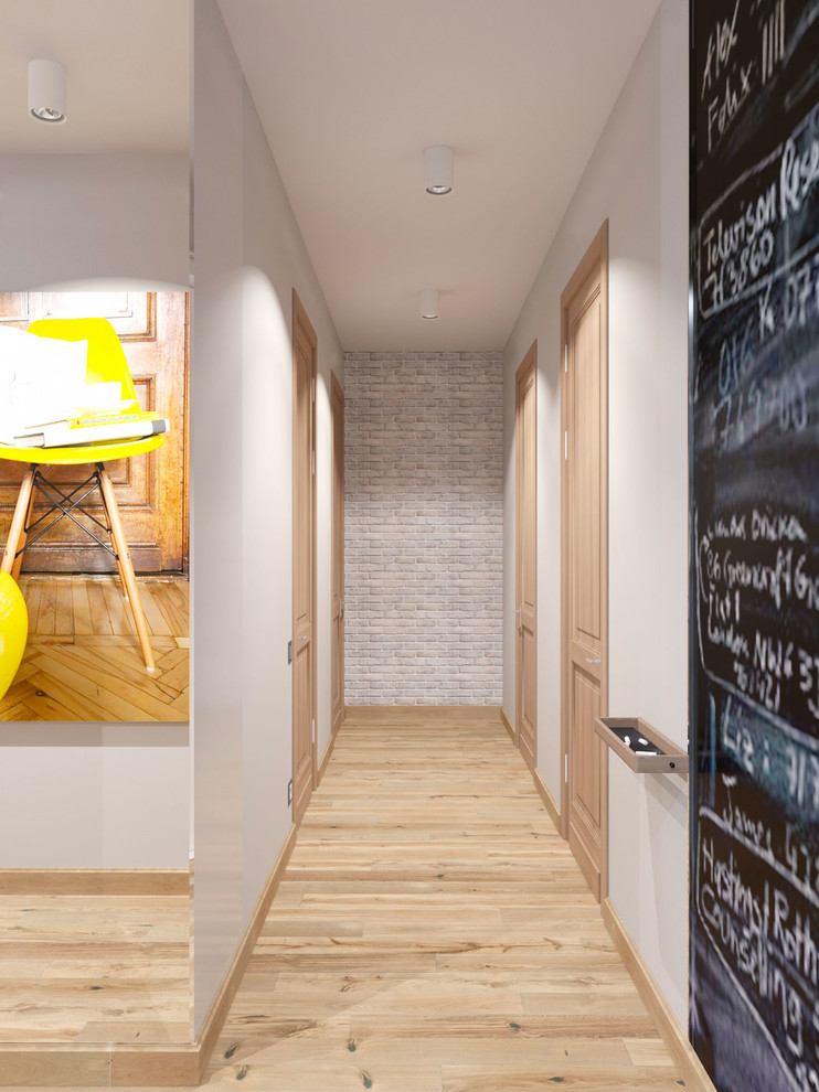 Квартира для семьи "Из трешки в четырехкомнатную". 3 D визуализация.