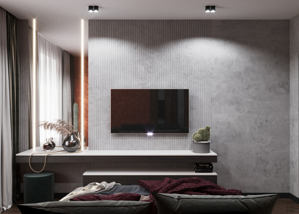 Спальня в ЖК "Бульварный переулок"