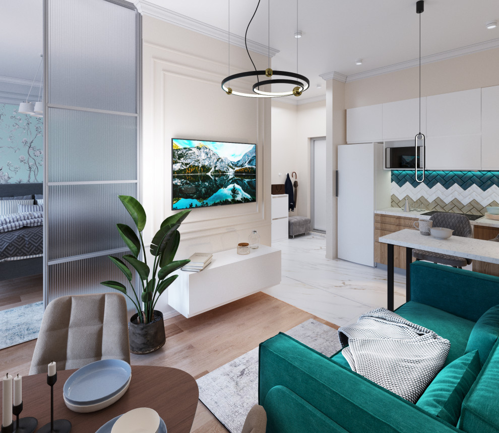 Кухня-гостиная ЖК 2119 43м2