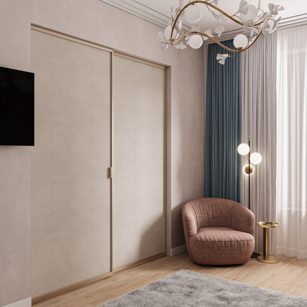 Проект интерьера квартиры 67 м2 в ЖК "Рассказово"