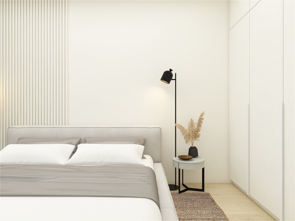 Минималистичная квартира 91м2 в Москве для семьи с двумя детьми