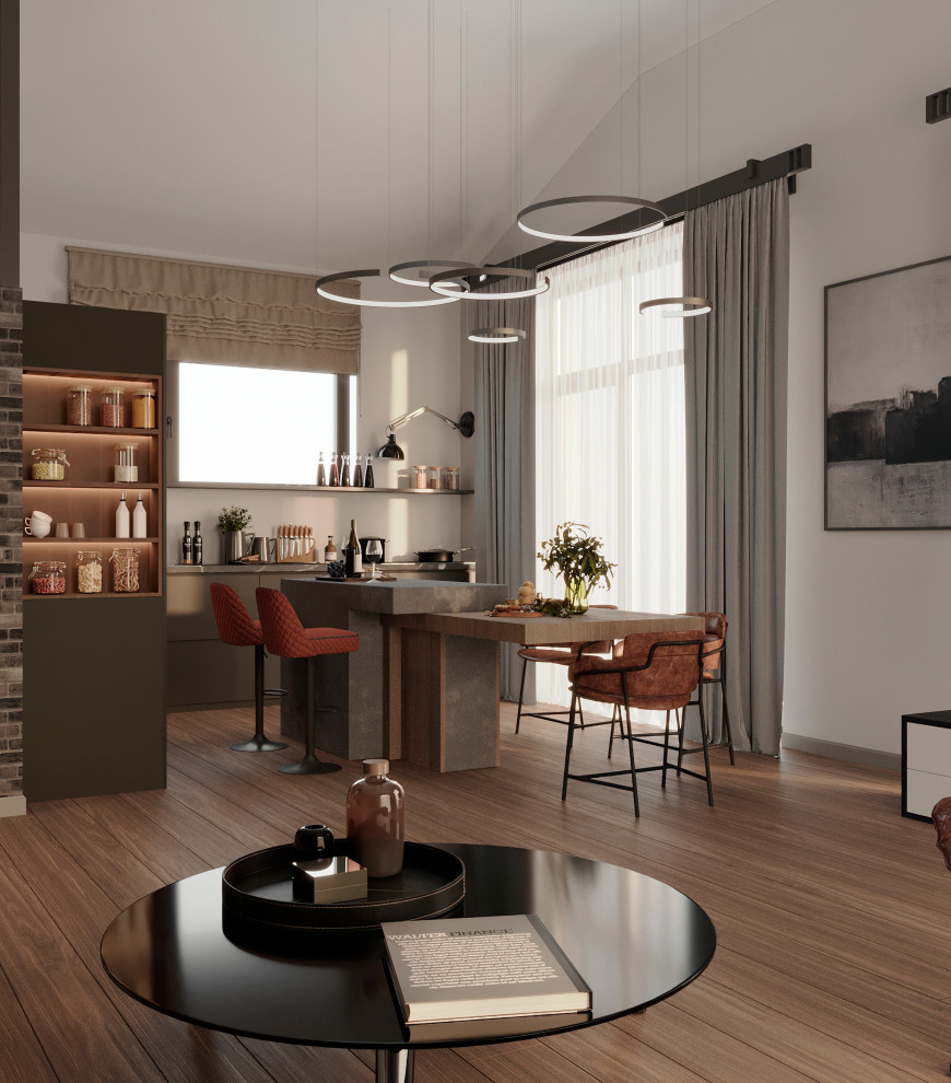 Интерьер дома в стиле лофт