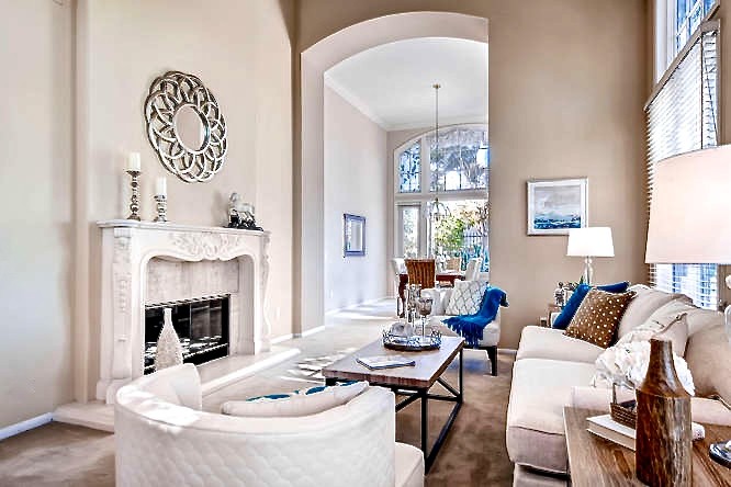 Carlsbad CA Home Staging - Aviara, March 2016