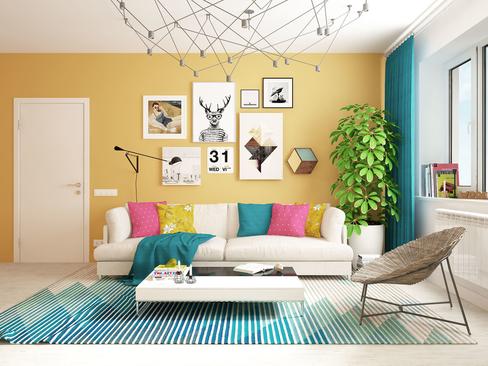 Скандинавский Tekki, гостиная