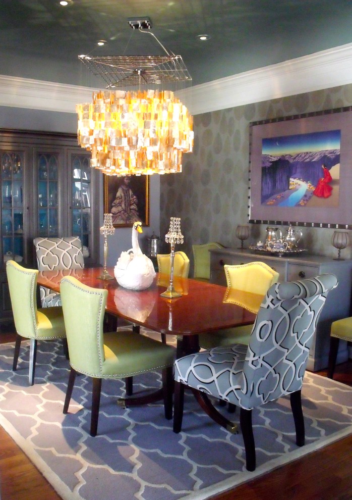 Transitional dining room photo in DC Metro