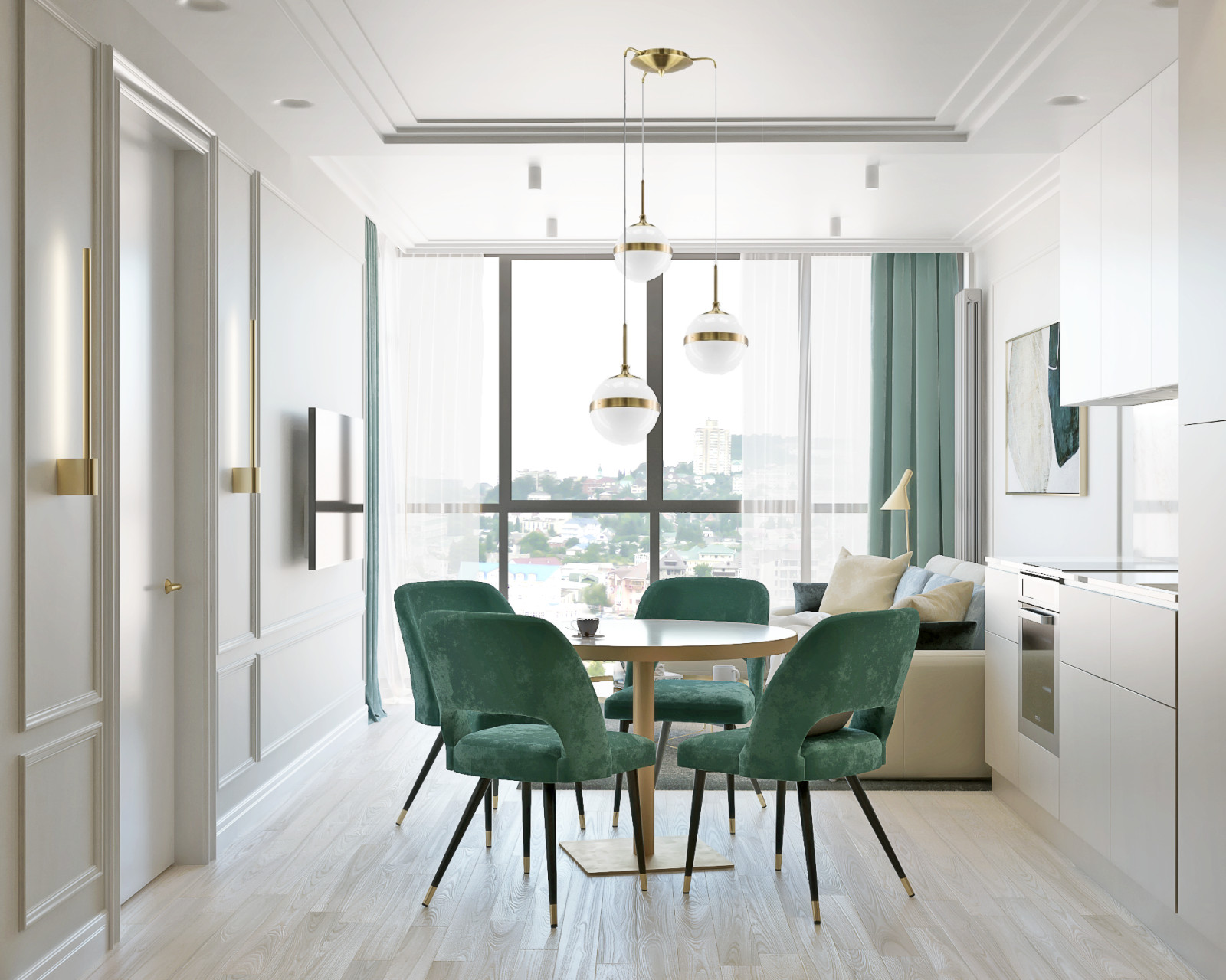 Квартира выходного дня на Балтийском море. 51,7 кв.м