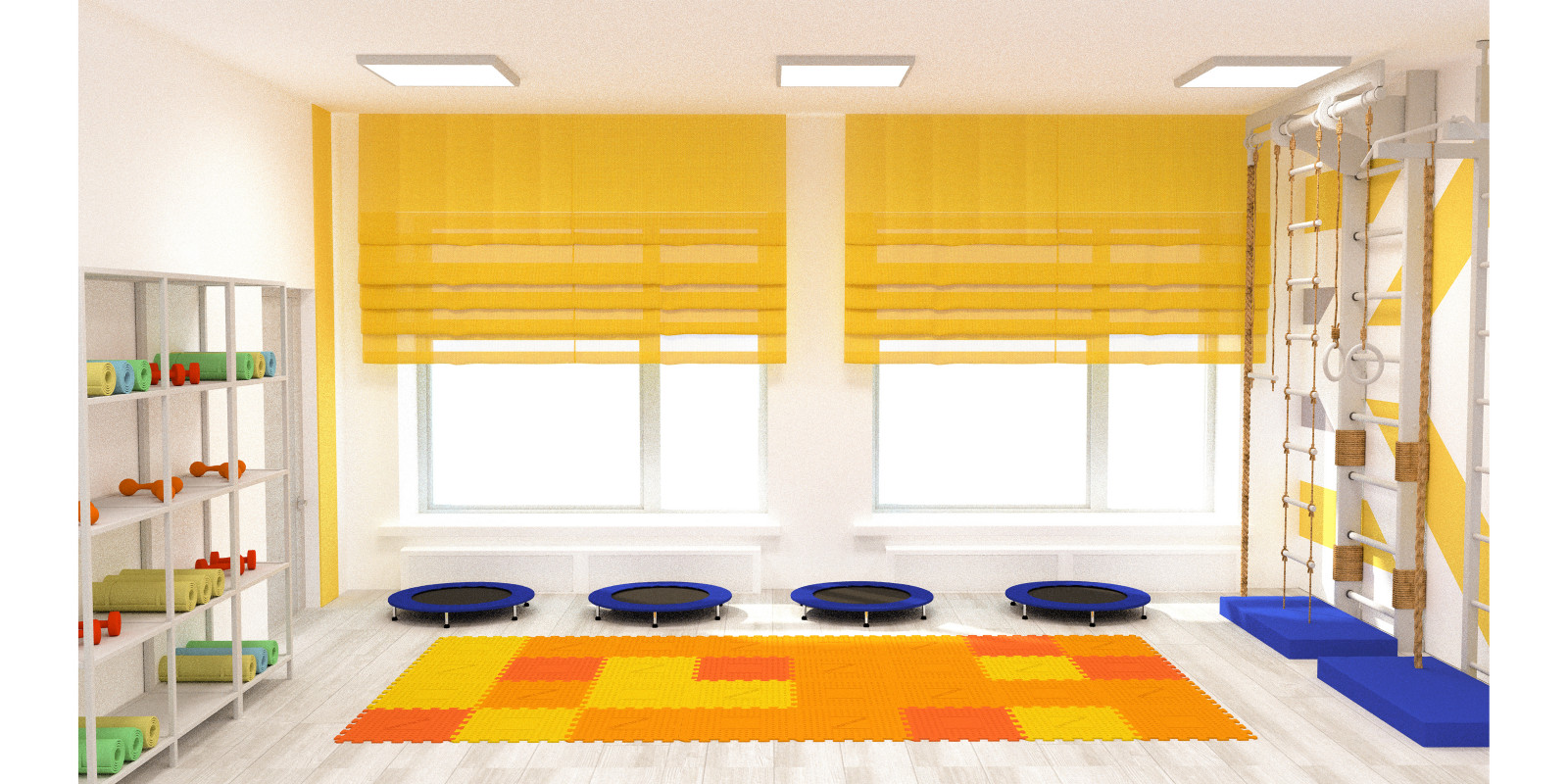 Дизайн интерьера ДС "Золотой ключик"