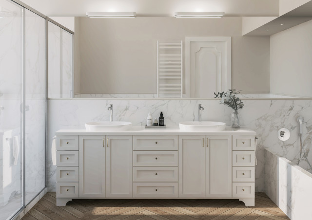 Appartamento in Milano, Ticinese - 180mq contemporary-bathroom